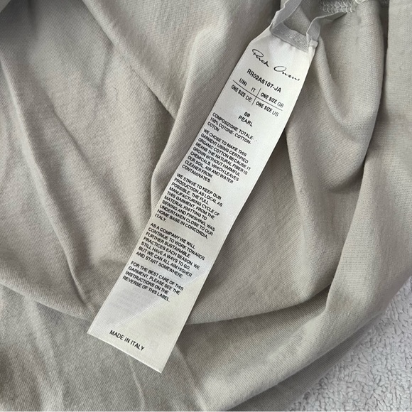 Rick Owens sleeveless tunic t shirt - Picture 3 of 7